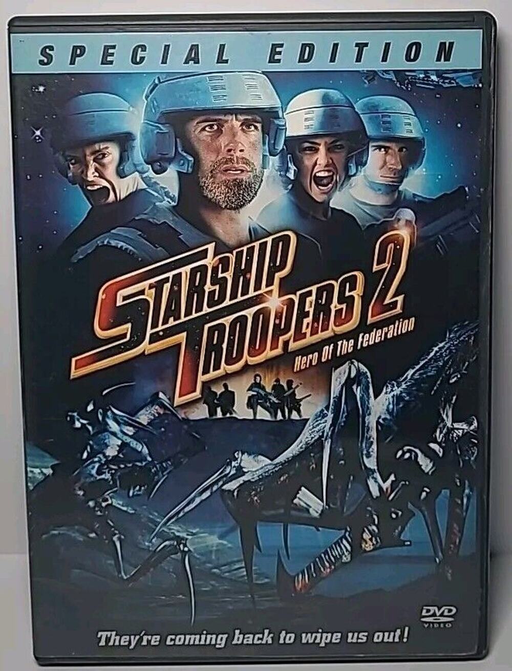Starship Troopers 2: Hero of the Federation (DVD, 2004, Special Edition)